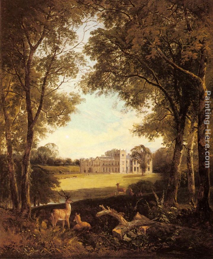Henry John Boddington A View of Norton Hall, near Daventry, North Hamptonshire, England